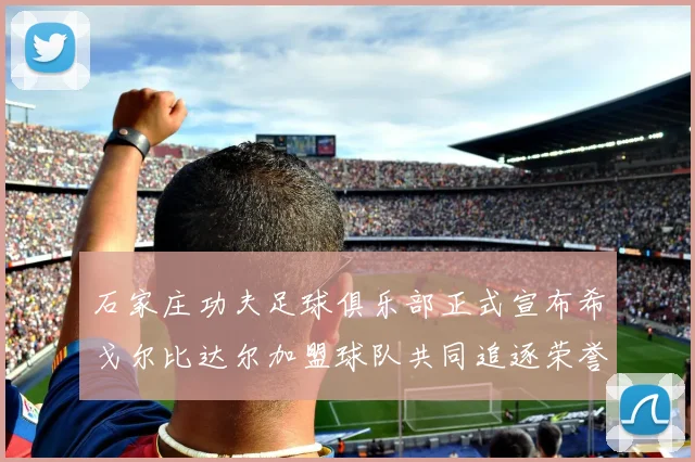 石家庄功夫足球俱乐部正式宣布希戈尔比达尔加盟球队共同追逐荣誉
